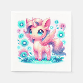 Moderne Unicorn Kinderdusche Serviette