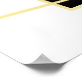 Moderne unsere ersten Weihnachten als Mr. & Mrs. F Poster (Ecke)