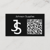 Moderne Unternehmens-Individual-Monogramm-Logo und Visitenkarte (Vorderseite)