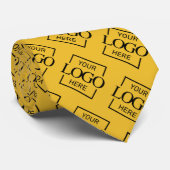 Moderne Unternehmens-Logo-Muster professionell Krawatte (Gerollt)
