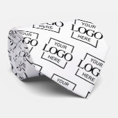 Moderne Unternehmens-Logo-Muster Professionell Krawatte (Gerollt)
