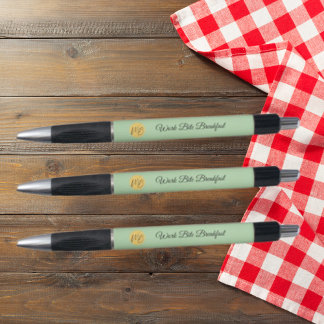 Moderne Unternehmensbezeichnung und Logo-Werbung Kugelschreiber