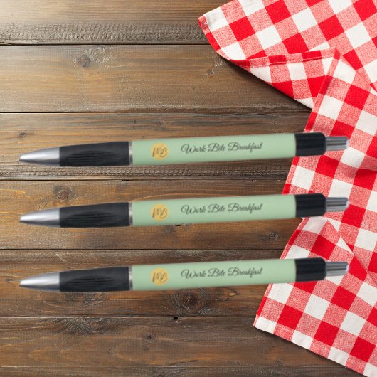 Moderne Unternehmensbezeichnung und Logo-Werbung Kugelschreiber