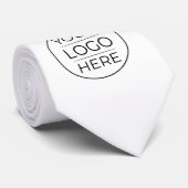 Moderne Unternehmenslogo-Branding Krawatte (Gerollt)