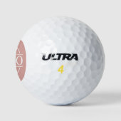 Moderne Unternehmenslogo-Firma Benutzerdefinierte  Golfball (Logo)