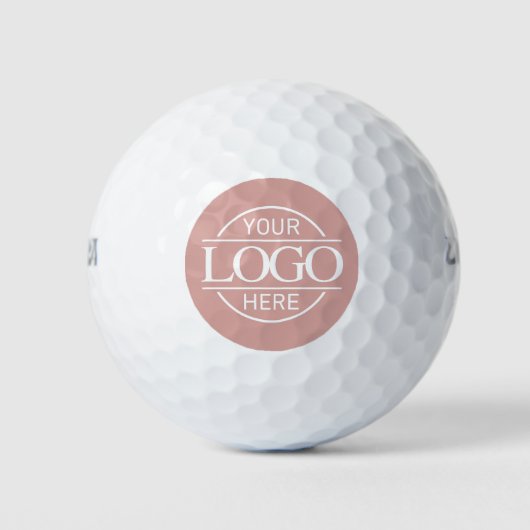 Moderne Unternehmenslogo-Firma Benutzerdefinierte  Golfball (Vorderseite)