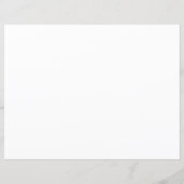 Moderne Unternehmensurkunde der Leistung mit L (Rückseite)
