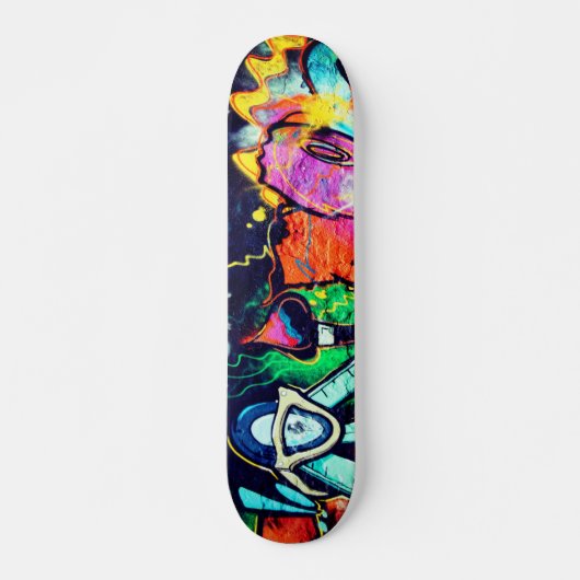 Moderne urbane Abstrakte Graffiti Art Skateboard (Vorne)