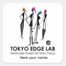 Moderne urbane K-Pop-Girls-Grafik - Tokyo Edge Lab