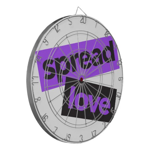 Moderne, urbane, lebendige, trendige grafische Lie Dartscheibe (Vorderseite Links)