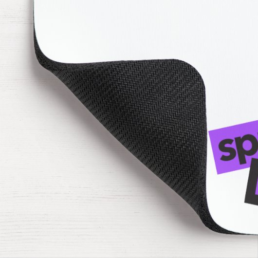 Moderne, urbane, lebendige, trendige grafische Lie Mousepad (Ecke)