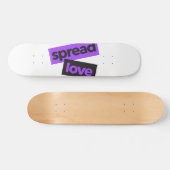 Moderne, urbane, lebendige, trendige grafische Lie Skateboard (Horizontal)