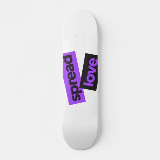 Moderne, urbane, lebendige, trendige grafische Lie Skateboard (Vorne)