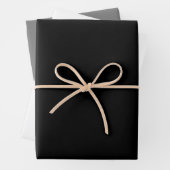 Moderne urbane Schwarz-weiß-graue Farbe Geschenkpapier Set (Beispiel)