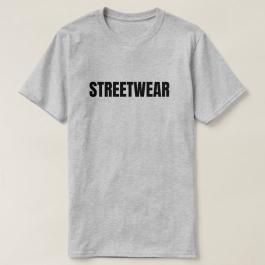 Moderne urbane Statement-T-Shirt T-Shirt (Design vorne)