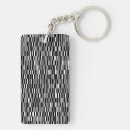 Moderne, urbane, zeitgenössische geometrische Must Schlüsselanhänger