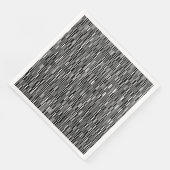 Moderne, urbane, zeitgenössische geometrische Must Serviette (Ecke)