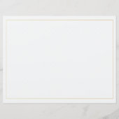 Moderne Urkunde im gold-grauen Design für Erfolge (Rückseite)