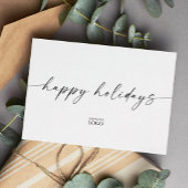 Moderne Urlaubskarte Dankeskarte