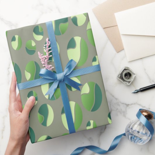 Moderne US-Militär-Tarnmuster Grün Camo Geschenkpapier (Schenken)