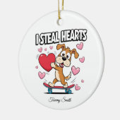 Moderne Valentine-Ornamente für Girlfriend-Geschen Keramik Ornament (Links)