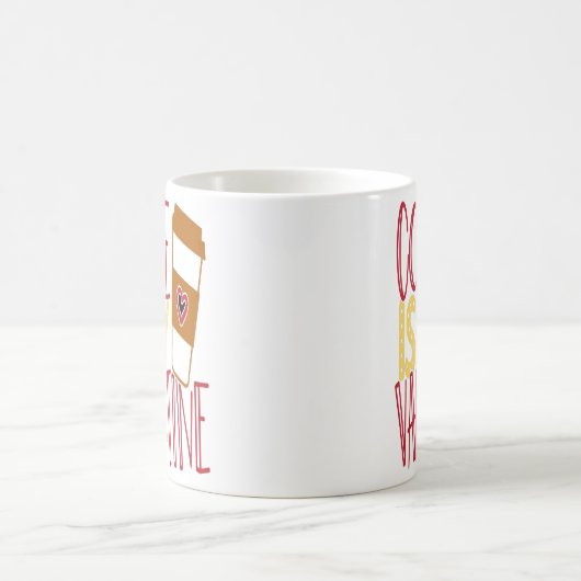 Moderne Valentinische Liebe Kaffeetasse (Mittel)