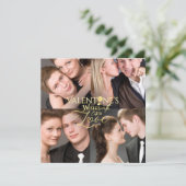 Moderne Valentinstag-Fotocollage (Stehend Vorderseite)