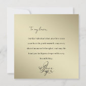 Moderne Valentinstag-Fotocollage (Rückseite)