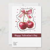 moderne Valentinstag-Fotokarte, einfache Valentine Feiertagskarte (Vorderseite)