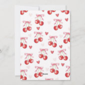 moderne Valentinstag-Fotokarte, einfache Valentine Feiertagskarte (Rückseite)