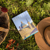 Moderne Valletta Malta Postkarte