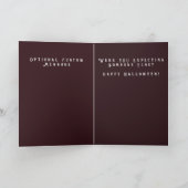 Moderne Vampire Grußkarte Feiertagskarte (Innenseite)