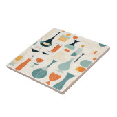 Moderne Vase-Form aus dem Mittelalter Fliese (Seite)