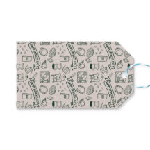 Moderne Vater-Tag-Doodle-Schablone Millennial-Dad