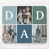 Moderne 'VATI' 3-Foto-Geschenk Mousepad (Vorne)