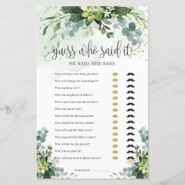 Moderne Vegetation Sukkulent erraten, wer es Spiel