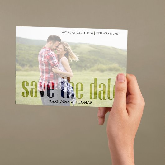 Moderne Vellum Simple Elegant Foto QR Code Website Save The Date