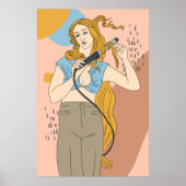 Moderne Venus Poster (Vorne)