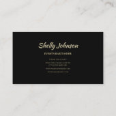 Moderne Veranstaltungen Barkeeper Rotes Flüssiggla Visitenkarte (Rückseite)