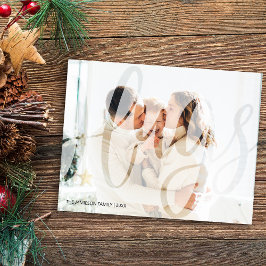 Moderne, vereinfachende Hugs Foto Weihnachten