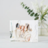 Moderne, vereinfachende Hugs Foto Weihnachten (Stehend Vorderseite)