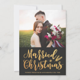 Moderne Verheiratete Weihnachten | Pine Gold Foto