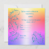 MODERNE VERLOBUNG EINLADUNG (Vorderseite)