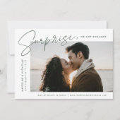 Moderne Verlobung für Dunkle Sage Script-Fotos Ankündigung (Vorderseite)