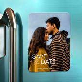 Moderne Verlobung Save the Date Gastgeschenke Hoch Magnet