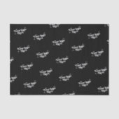 Moderne Verpackung mit benutzerdefinierten Logos s Seidenpapier (Vorderseite)