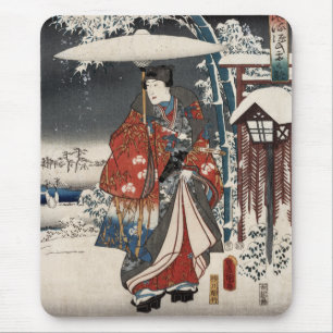 Moderne Version der Geschichte von Genji in der Mousepad