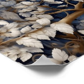 Moderne versteckte Schüssel in der Waldkunst Poster (Ecke)