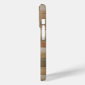 Moderne vertikale Mosaik-Handyhülle - Erdig Multi Case-Mate iPhone Hülle (Rückseite / Links)