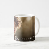 Moderne vertikale PhotoPop-Abschlussfeier Kaffeetasse (VorderseiteRechts)